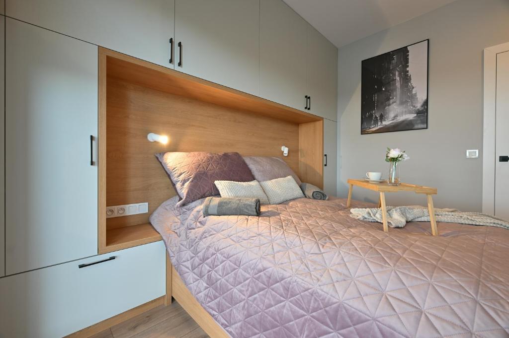 Apartament w stylu Feng Shui na 10 piętrze z widokiem, bezpłatny parking, nowy budynek, dostęp na kod