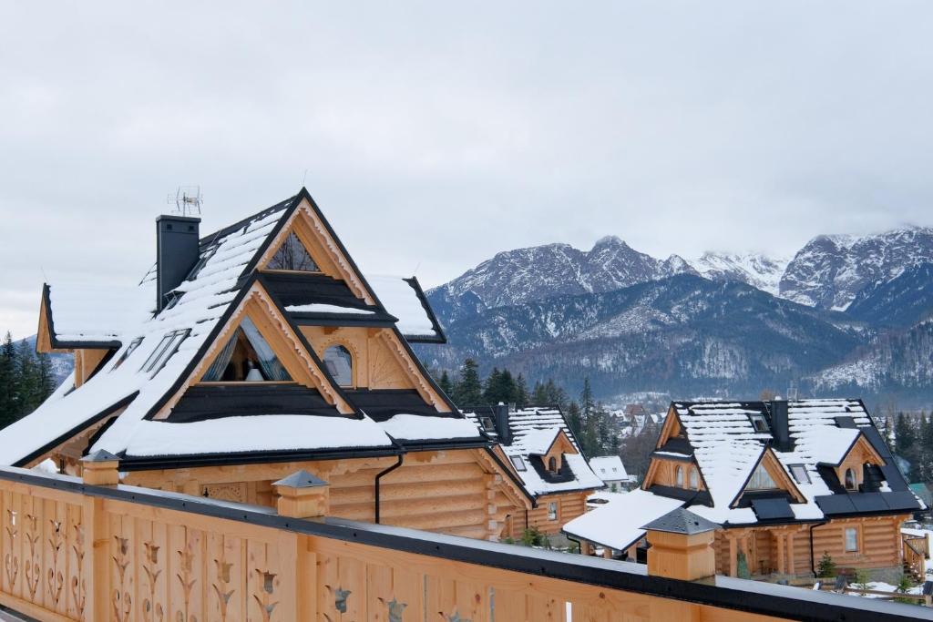 Domki Panorama Tatry Wellness sauna, jacuzzi, kominek Odkryj-Zakopane