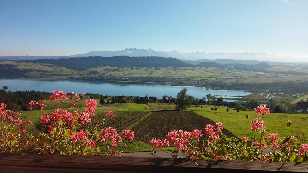 Pokoje u Chmielaków - Huba z widokiem na Jezioro Czorsztynskie Tatry i Pieniny Balia